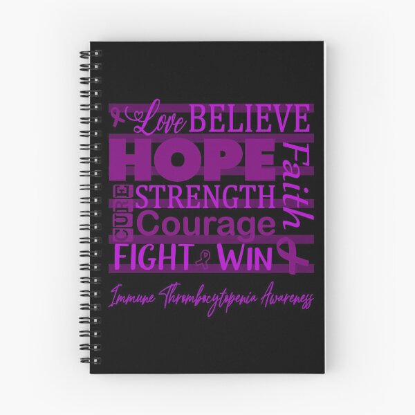 Item preview, Love Believe Hope Immune Thrombocytopenia Awareness designed and sold by largellie.