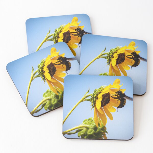 Item preview, Flying Bumblebee on Sunflower designed and sold by Julie Bradshaw.