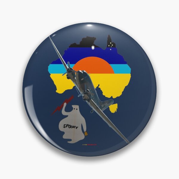 Item preview, Australia Map Design - Dakota VH-AGU "Spooky" designed and sold by muz2142.