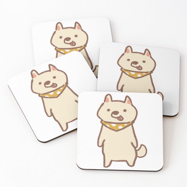 Artikelvorschau, Weißer Shiba entworfen und verkauft von GnatDesigns.