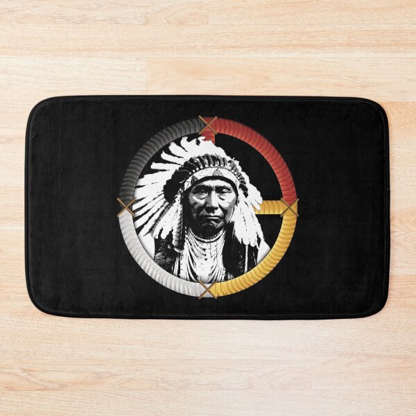 Item preview, MEDICINE WHEEL 2 Chief Hinmuuttu-yalatlat (Joseph) designed and sold by Garden Of Nightmares.