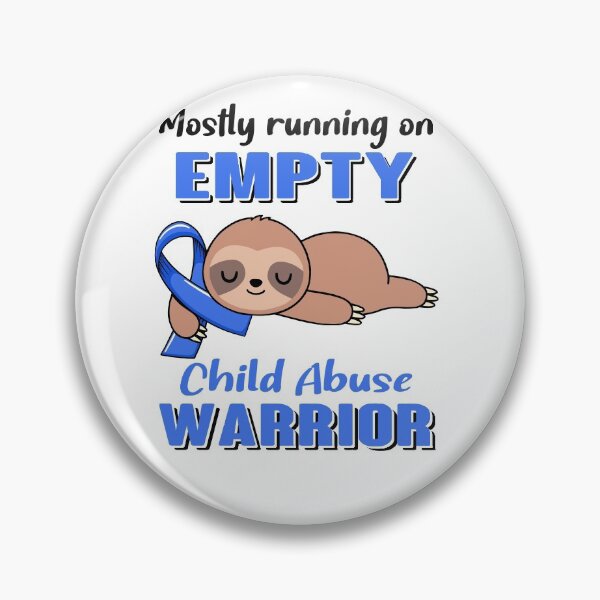 Item preview, Mostly Running On Empty Child Abuse Warrior designed and sold by Brad-FI.