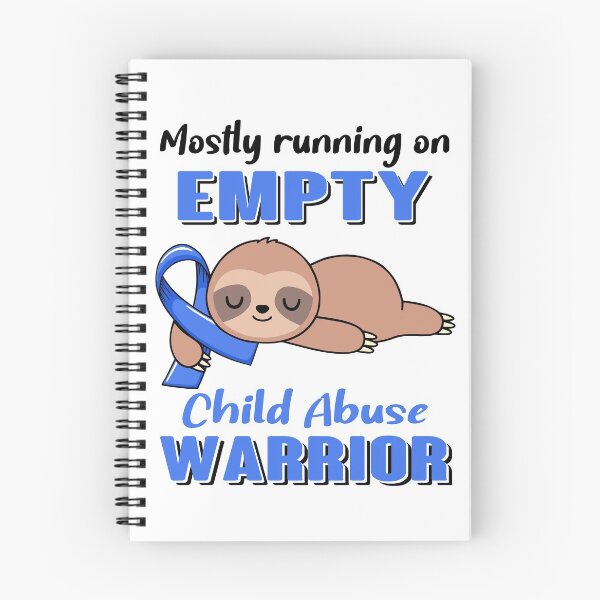 Item preview, Mostly Running On Empty Child Abuse Warrior designed and sold by Brad-FI.