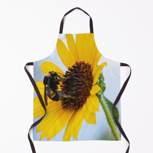 Item preview, Profile of Bumblebee on Sunflower designed and sold by Julie Bradshaw.