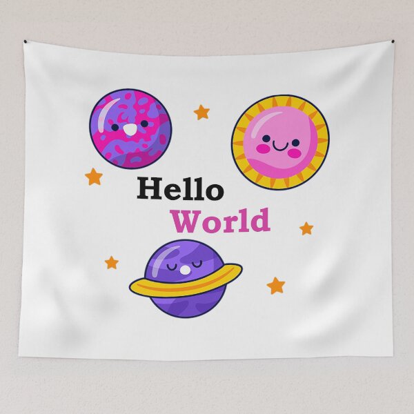 Item preview, hello planet designed and sold by RavinduDilupa.