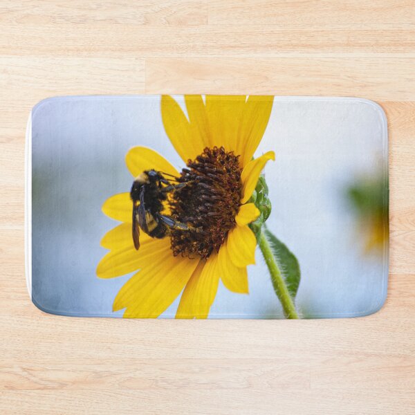 Item preview, Profile of Bumblebee on Sunflower designed and sold by Julie Bradshaw.