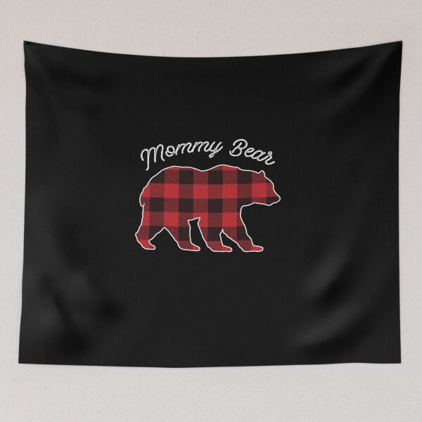 Item preview, Mommy Bear - Red Plaid Christmas Pajama Family Gift designed and sold by DavisHasari.