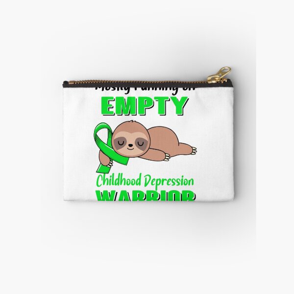 Item preview, Mostly Running On Empty Childhood Depression Warrior designed and sold by Brad-FI.