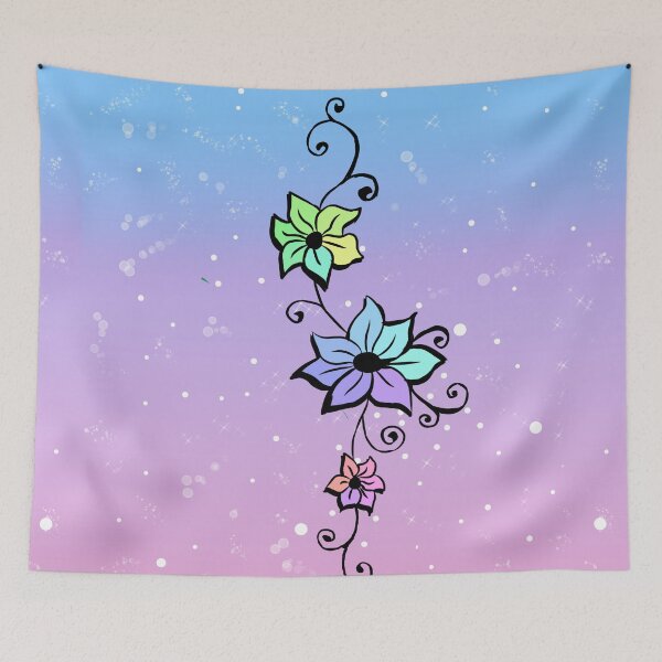 Item preview, Soft pastel Flower abstract (Custom design) designed and sold by LunaAngelRose.