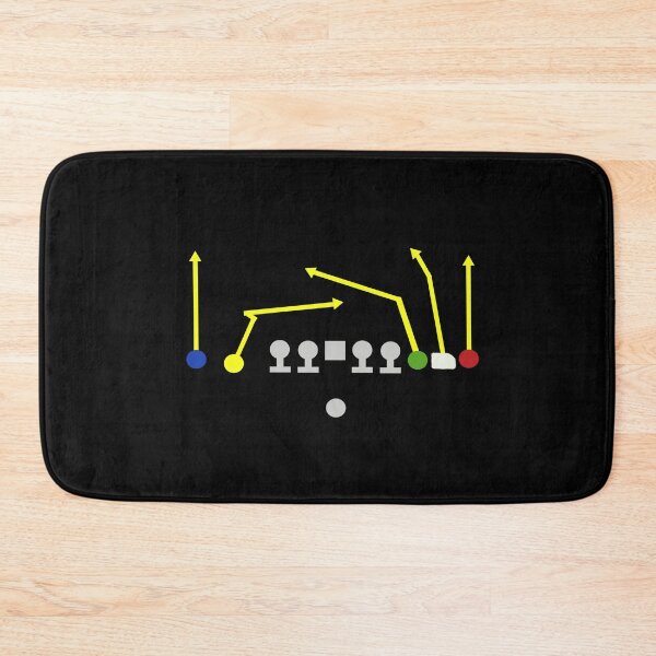 Item preview, NCAA Football - Four Verticals (Empty) designed and sold by frankyou.