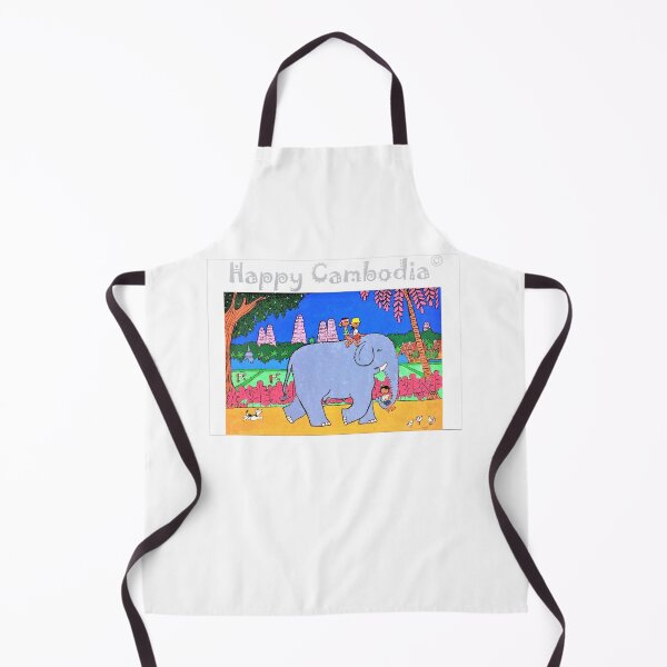 Item preview, Happy Cambodia Kids on Elephant designed and sold by StefDelapree.