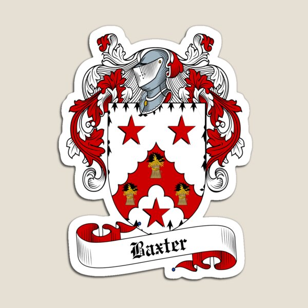 Item preview, Baxter designed and sold by HaroldHeraldry.