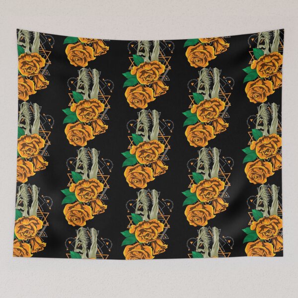 Item preview, retro skull rose  designed and sold by miniqnair.