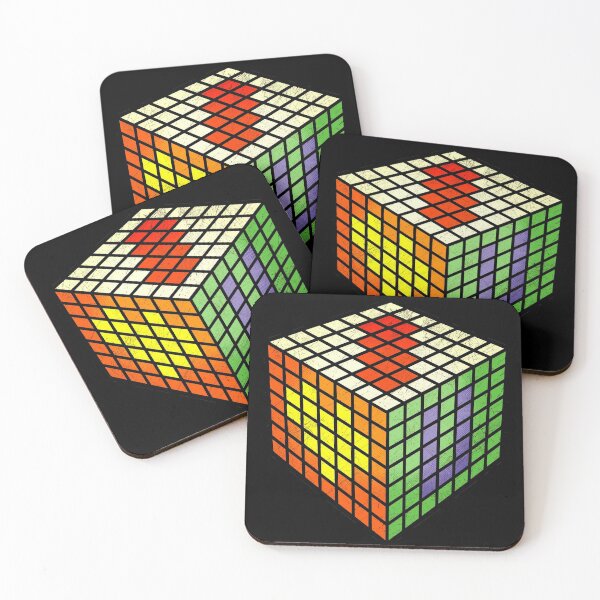 Item preview, Cubik I Heart You (Distressed design On Dark and Light background) designed and sold by miftake.