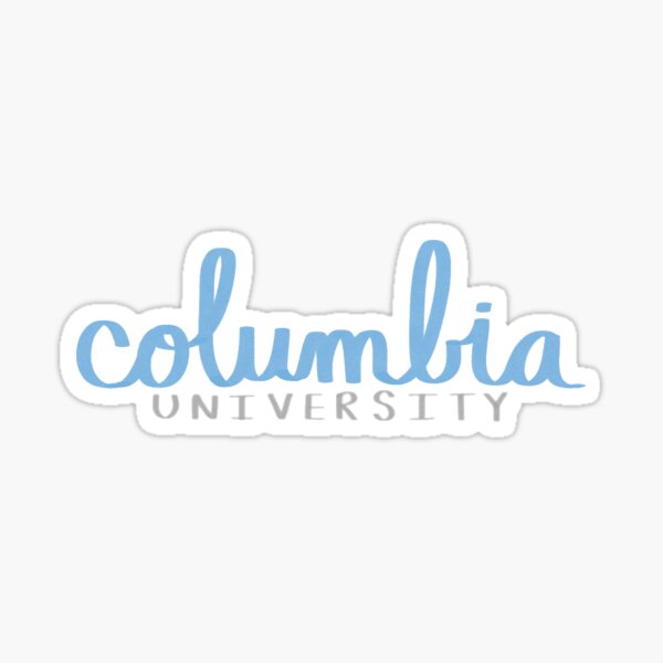 Columbia University Sticker