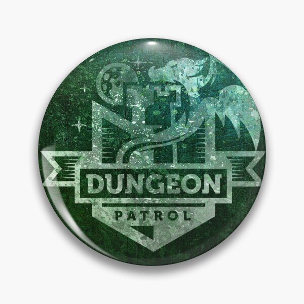 Item preview, Dungeon Patrol Logo Season 1 designed and sold by MonstersofRoll.