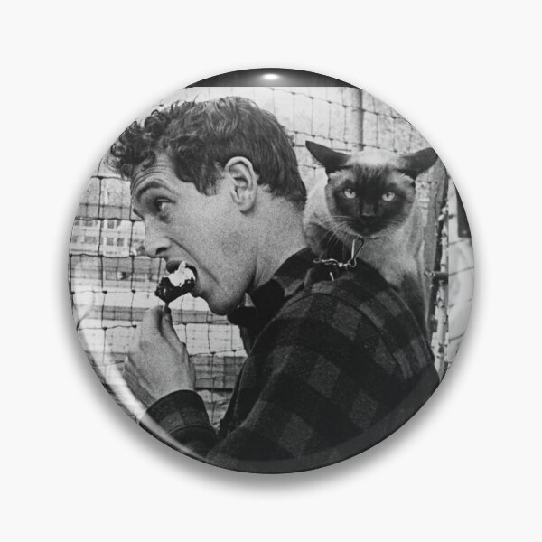 Item preview, Paul Newman & cat designed and sold by Leafyblues.