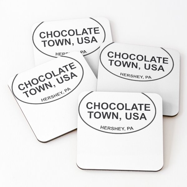 Item preview, CHOCOLATE TOWN USA HERSHEY ROAD BUMPER STICKER  designed and sold by PeloGoat.