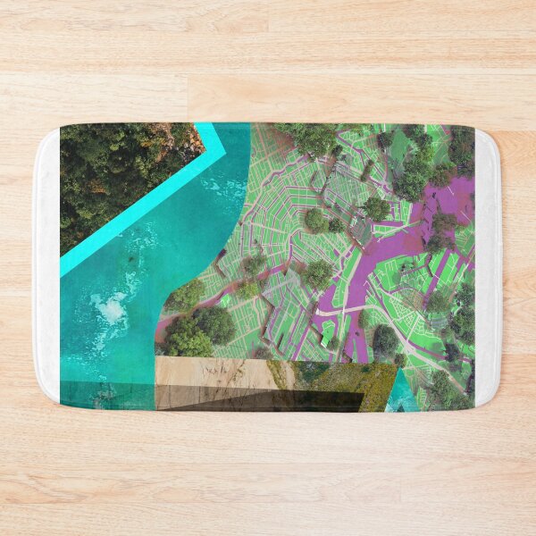 Item preview, marvelous city landscape in architectural collage art ecopop designed and sold by jorgelebeau.