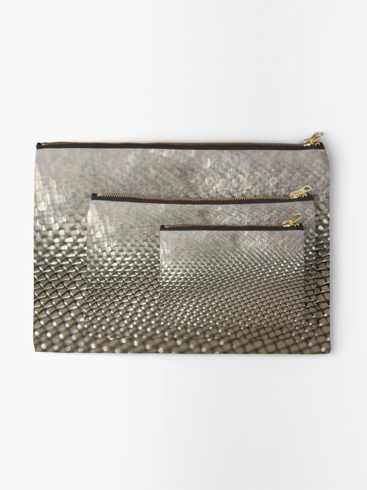 mesh zipper pouch