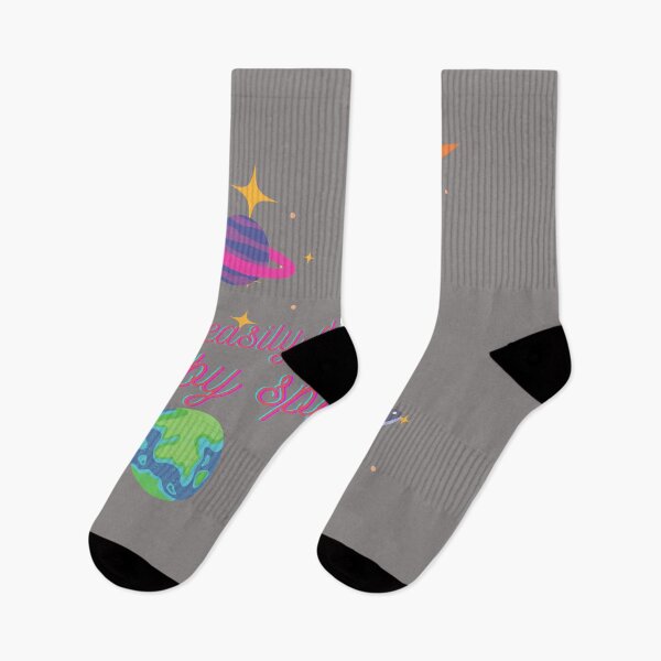 Item preview, easily distracted by space and planets designed and sold by tnwbank.