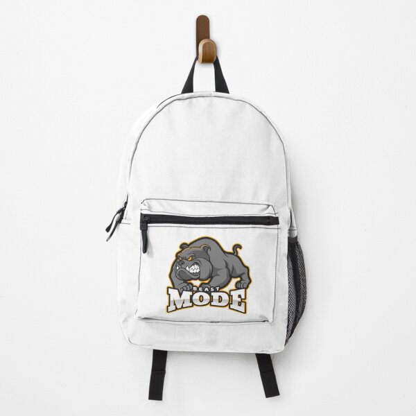 Item preview, Beast Mode Bulldog White - Funny Gym designed and sold by GymWearDepot.