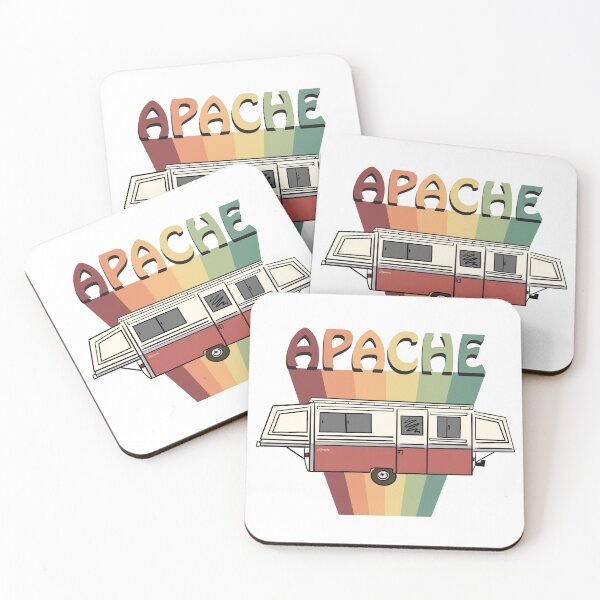 Item preview,  Apache Ramada Rust 1972 designed and sold by HCrockettArt.