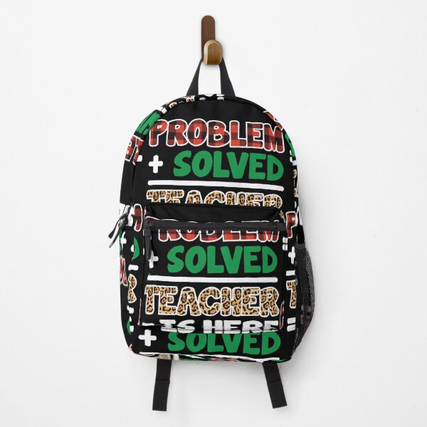 Item preview, Problem Solved Teacher Is Here | Teacher Appreciation Back To School Gift designed and sold by GravitiTees.