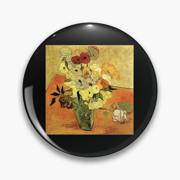 Item preview, Vase with Roses and Anemones by Vincent van Gogh  designed and sold by kalyiahboitel.