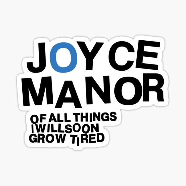 Item preview, Joyce Manor designed and sold by Miguel Gonzales.