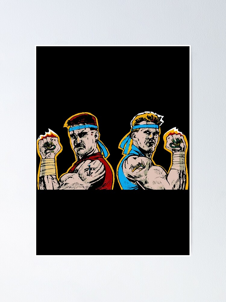 Double Dragon 2 Art Print for Sale by jviloria8581