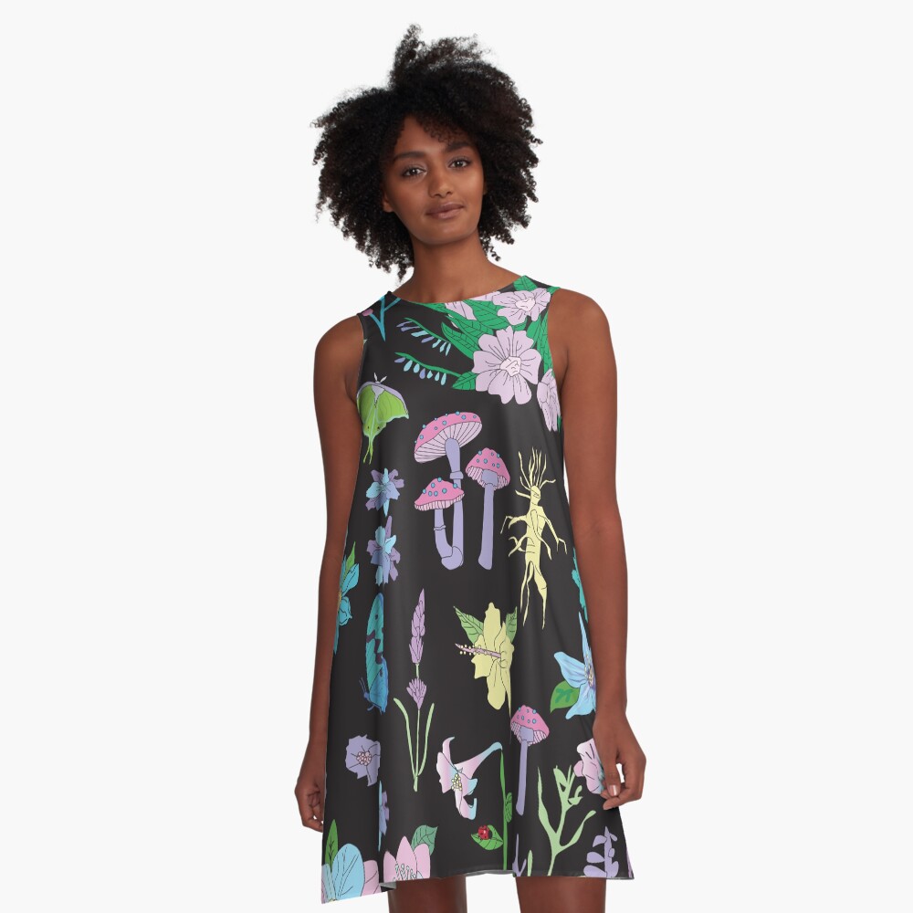 Garden Witch A-Line Dress