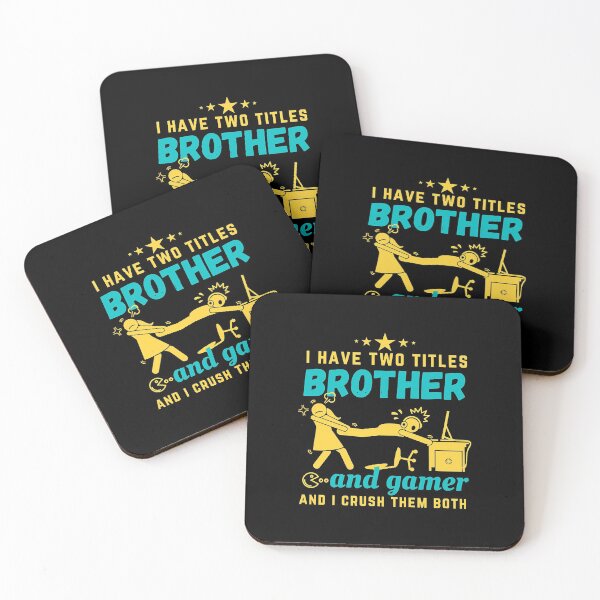 Item preview, i have two titles brother and gamer and i crush them both  designed and sold by kinIgnat4.