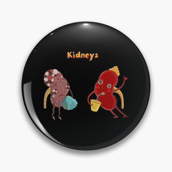 Item preview, kidneys healthy vs unhealthy  designed and sold by ashyrabramlet.
