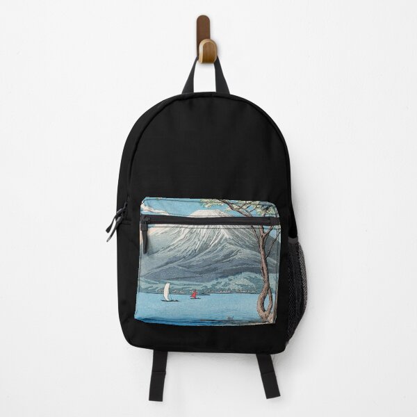 Item preview, Mount Fuji from Lake Yamanaka - Takahashi Hiroaki Print Japan Wall Art Ukiyo-e Poster, Family Gift for Mom & Dad designed and sold by Yeldiz.