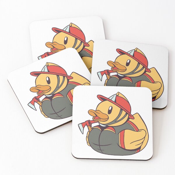 Item preview, Cute Fireman Duck designed and sold by infleims.