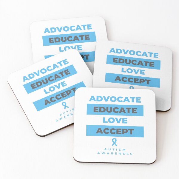 Item preview, Advocate Educate Love Accept  designed and sold by JJs-Tees.