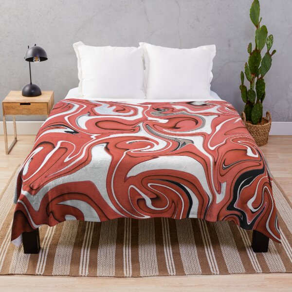 Item preview, Red Palette Abstract Painting Color Study Series D-10 designed and sold by ZekeArtPrints.