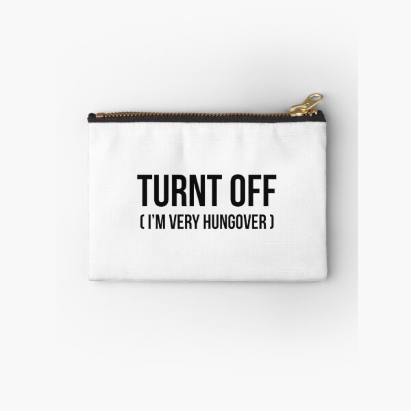 Item preview, Turnt off - I'm an very hungover designed and sold by 3bagsfull.