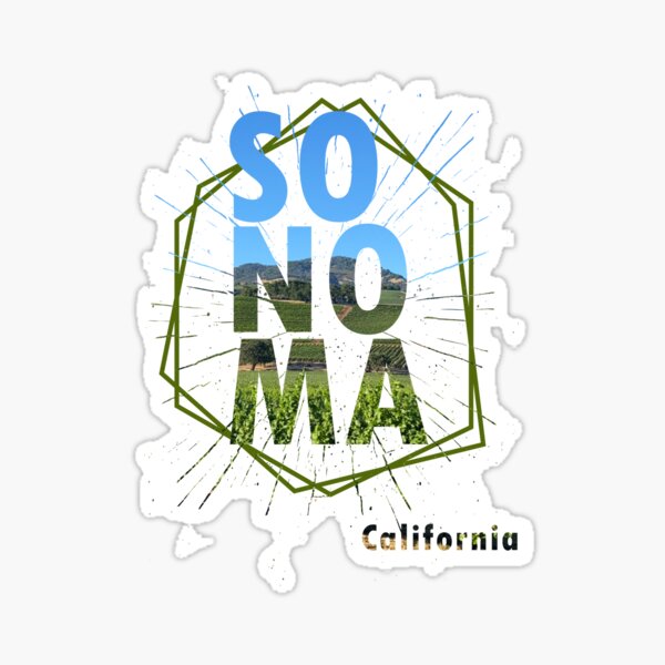 Item preview, Sonoma California Graphic T-Shirt designed and sold by HikingInWindsor.