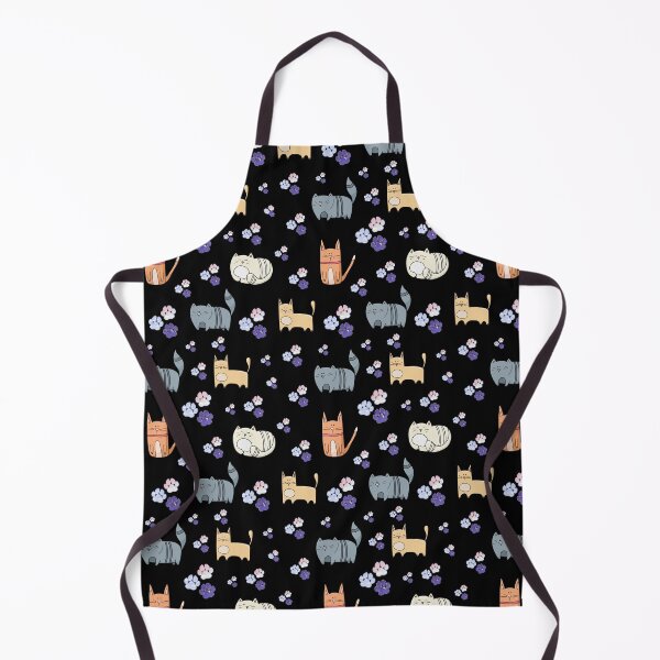 Item preview, Cat Pattern_Black designed and sold by BbCherryT.