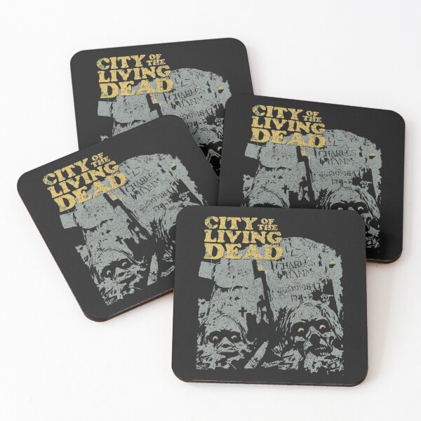 Item preview, Retro City of the Living Dead Fulci Cult Classic Horror Fan Art designed and sold by acquiesce13.