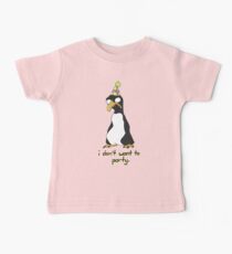 Party Penguin Baby Tee