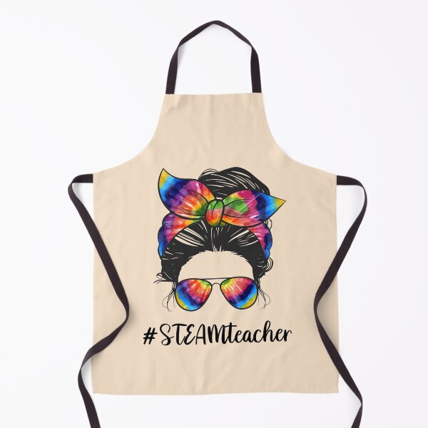 Item preview, Messy bun STEAM teacher stem teacher - steam teacher life - funny gift idea for stem teacher steam teacher designed and sold by SANA MAMOUN ALAJJAN .