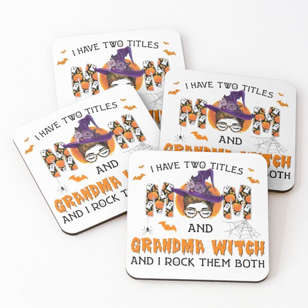 Item preview, I Have Two Titles - Mom and Grandma Witch and I Rock Them Both Halloween  designed and sold by tranhungtdu.