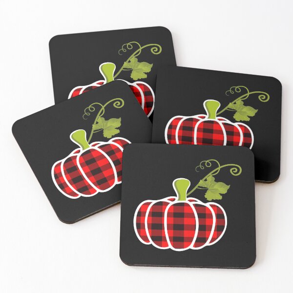 Item preview, Red plaid pumpkin designed and sold by pnkpopcorn.