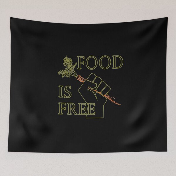 Item preview, Food is Free Fist of Solidarity  designed and sold by 321Outright.