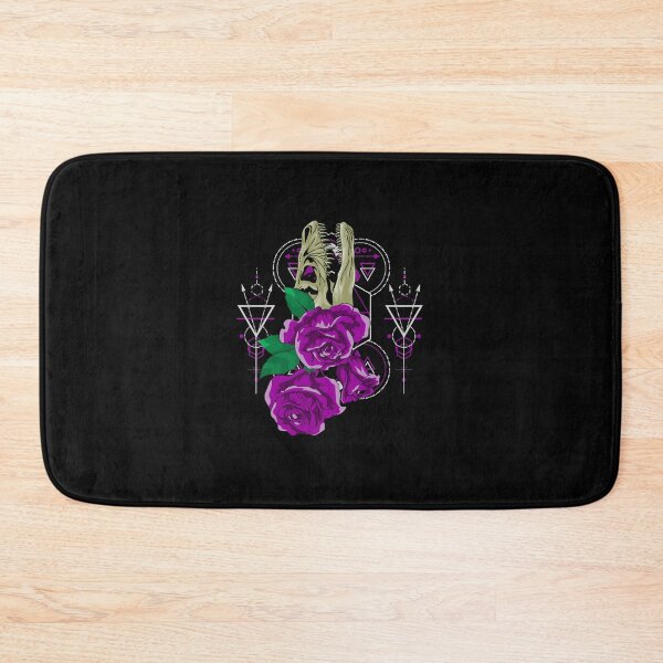 Item preview, purple rose skull dinosaurs  designed and sold by rmohrlock.