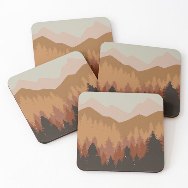 Item preview, Earth Tone Forest designed and sold by PlusAdore.