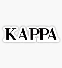 Kappa Sticker